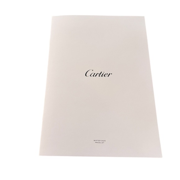 Cartier Elegant Catalogue with Price Book with Leopard on Front 2025-2026 - Picture 3 of 12